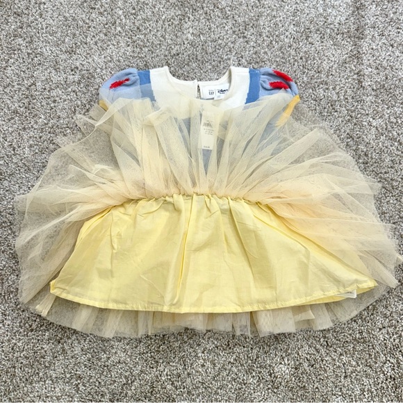 Gap × Disney Baby Snow White Tulle Dress Size 6-12 months - Picture 7 of 8
